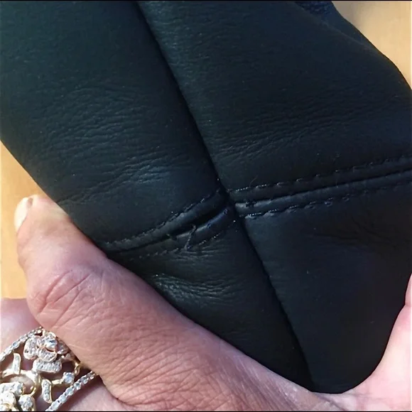 Versace leather jacket, VERSACE COLLECTION. - Picture 10 of 13